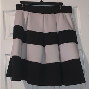 Black and white skirt